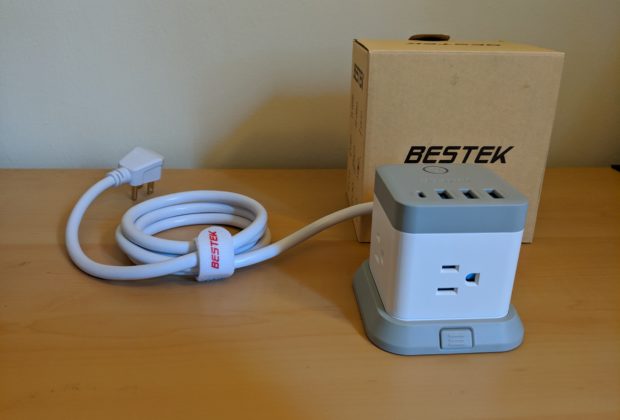 Bestek Desk Mountable Plugs and USB Charger