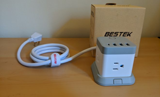 Bestek Desk Mountable Plugs and USB Charger